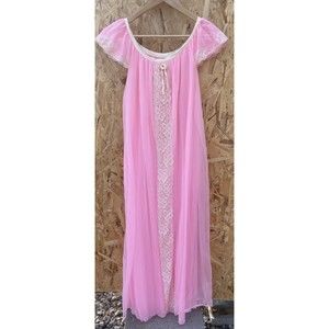 Vintage Erica Loren New York Pink Nightgown Women’s Size S